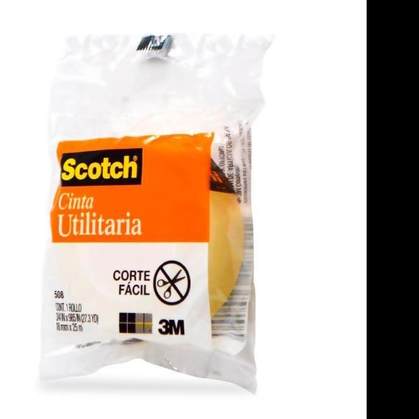 CINTA ADH. 18X33M. TRANSP. ECONOMICA SCOTCH E8 C288